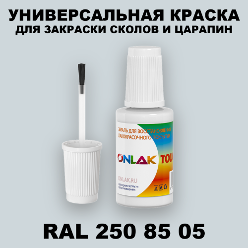 RAL DESIGN 2508505 КРАСКА ДЛЯ СКОЛОВ, флакон с кисточкой