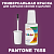 PANTONE 7658 C КРАСКА ДЛЯ СКОЛОВ, полуматовая, флакон 20мл с кисточкой