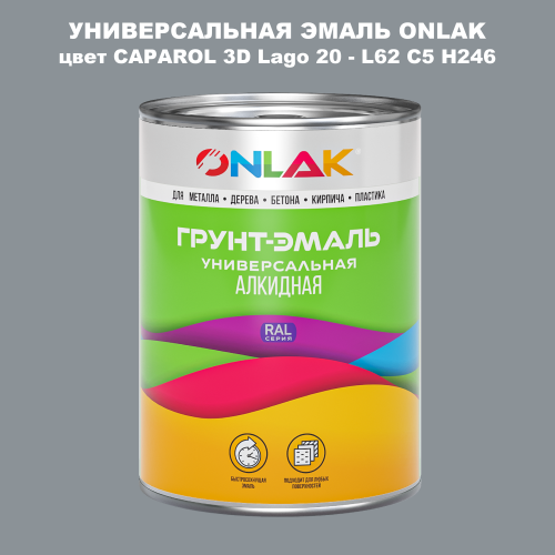 Эмаль универсальная ONLAK, цвет CAPAROL 3D L62 C5 H246