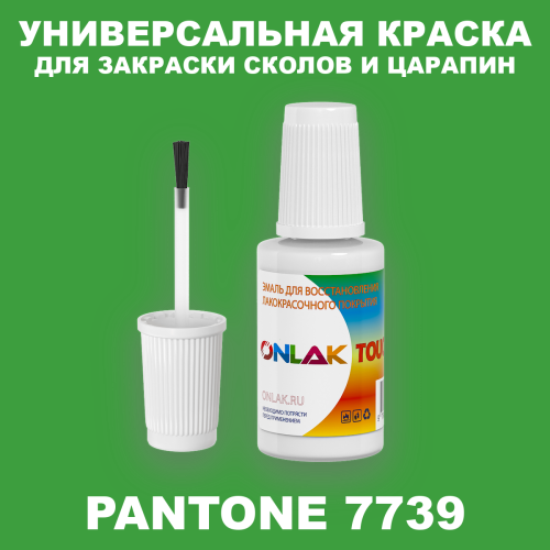 PANTONE 7739 C КРАСКА ДЛЯ СКОЛОВ, флакон с кисточкой
