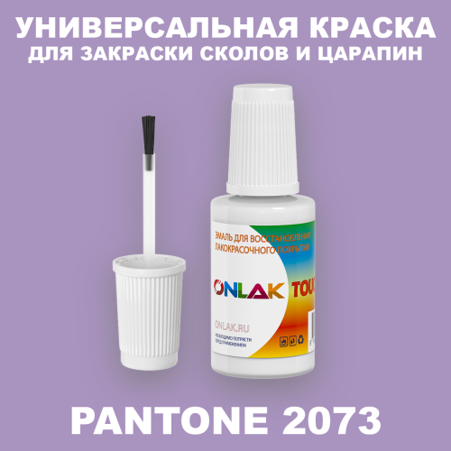 PANTONE 2073 C КРАСКА ДЛЯ СКОЛОВ, флакон с кисточкой