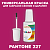 PANTONE 227 C КРАСКА ДЛЯ СКОЛОВ, полуматовая, флакон 20мл с кисточкой