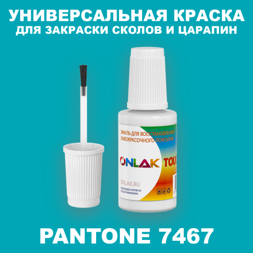 PANTONE 7467 C КРАСКА ДЛЯ СКОЛОВ, флакон с кисточкой