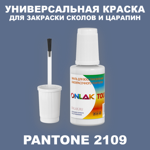 PANTONE 2109 C КРАСКА ДЛЯ СКОЛОВ, флакон с кисточкой