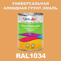Антикоррозионная алкидная 1К грунт-эмаль ONLAK, цвет RAL1034
