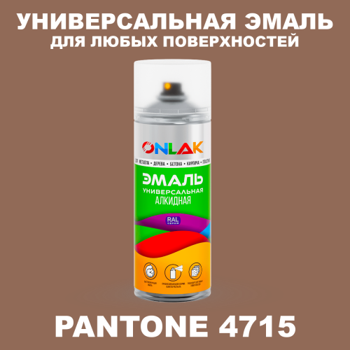 Аэрозольная краска ONLAK, цвет PANTONE 4715 C, спрей 520мл