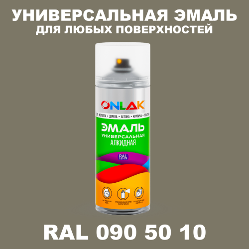 Аэрозольная краска, цвет RAL Design 905010, спрей 520мл