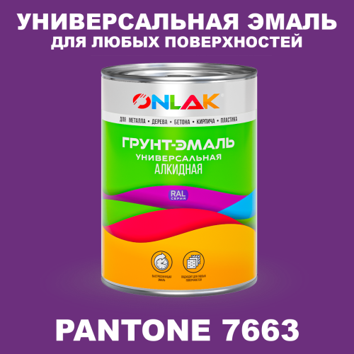 Краска цвет PANTONE 7663 C