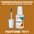 PANTONE 7511 C КРАСКА ДЛЯ СКОЛОВ, флакон с кисточкой