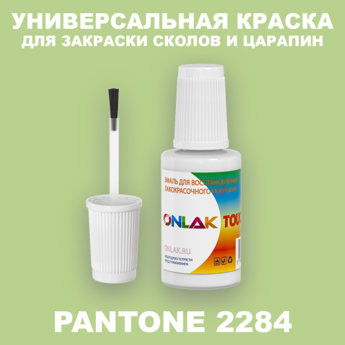 PANTONE 2284 C КРАСКА ДЛЯ СКОЛОВ, флакон с кисточкой