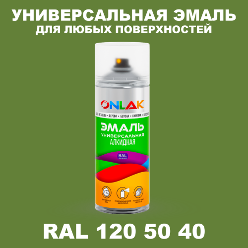 Аэрозольная краска, цвет RAL Design 1205040, спрей 520мл