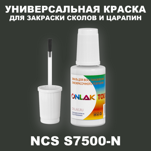 NCS S7500-N КРАСКА ДЛЯ СКОЛОВ, флакон с кисточкой