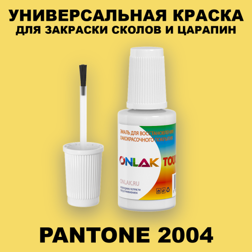 PANTONE 2004 C КРАСКА ДЛЯ СКОЛОВ, флакон с кисточкой