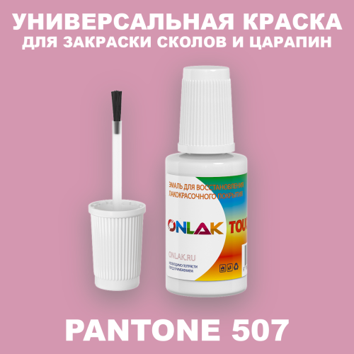 PANTONE 507 C КРАСКА ДЛЯ СКОЛОВ, флакон с кисточкой