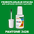 PANTONE 2426 C КРАСКА ДЛЯ СКОЛОВ, полуматовая, флакон 20мл с кисточкой