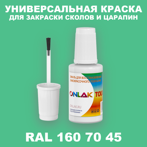 RAL DESIGN 1607045 КРАСКА ДЛЯ СКОЛОВ, флакон с кисточкой