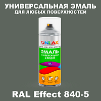 Аэрозольные краски ONLAK, цвет RAL Effect 840-5, спрей 520мл