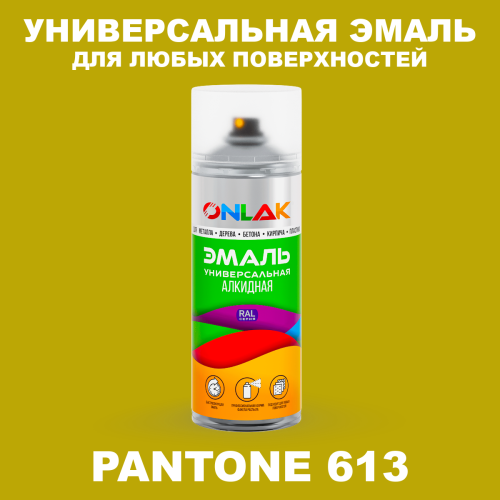 Аэрозольная краска ONLAK, цвет PANTONE 613 C, спрей 520мл
