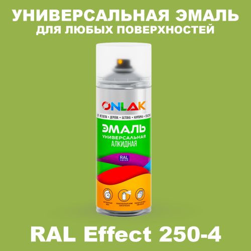 Аэрозольные краски ONLAK, цвет RAL Effect 250-4, спрей 520мл