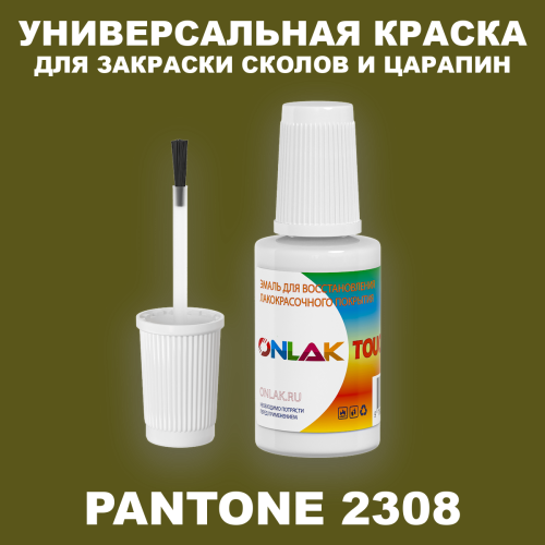 PANTONE 2308 C КРАСКА ДЛЯ СКОЛОВ, флакон с кисточкой