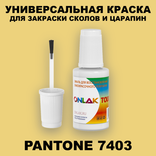 PANTONE 7403 C КРАСКА ДЛЯ СКОЛОВ, флакон с кисточкой