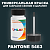 PANTONE 5463 C КРАСКА ДЛЯ СКОЛОВ, матовая, флакон 50мл с кисточкой