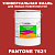Краска цвет PANTONE 7621 C, 20кг, глянцевая