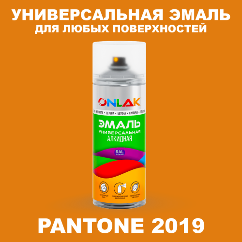 Аэрозольная краска ONLAK, цвет PANTONE 2019 C, спрей 520мл