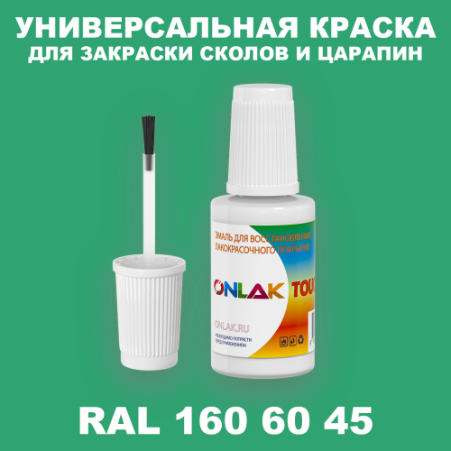 RAL DESIGN 1606045 КРАСКА ДЛЯ СКОЛОВ, флакон с кисточкой