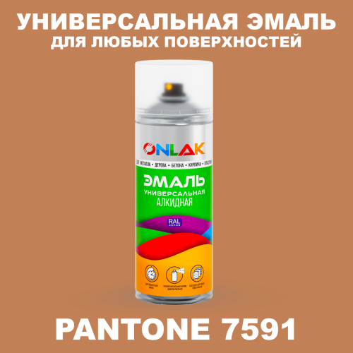 Аэрозольная краска ONLAK, цвет PANTONE 7591 C, спрей 520мл