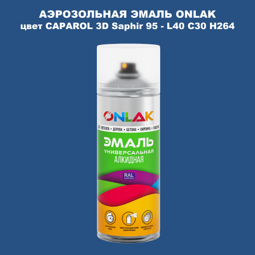   ONLAK,  CAPAROL 3D Saphir 95 - L40 C30 H264  520
