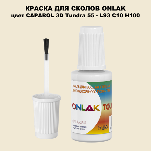 CAPAROL 3D Tundra 55 КРАСКА ДЛЯ СКОЛОВ, флакон с кисточкой