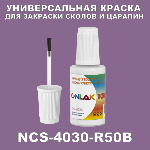 NCS 4030-R50B КРАСКА ДЛЯ СКОЛОВ, флакон с кисточкой