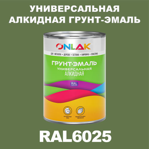 RAL6025 алкидная антикоррозионная 1К грунт-эмаль ONLAK