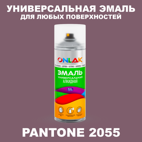 Аэрозольная краска ONLAK, цвет PANTONE 2055 C, спрей 520мл