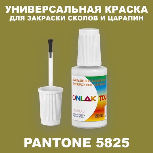 PANTONE 5825 C КРАСКА ДЛЯ СКОЛОВ, флакон с кисточкой