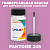 PANTONE 245 C КРАСКА ДЛЯ СКОЛОВ, полуматовая, флакон 50мл с кисточкой