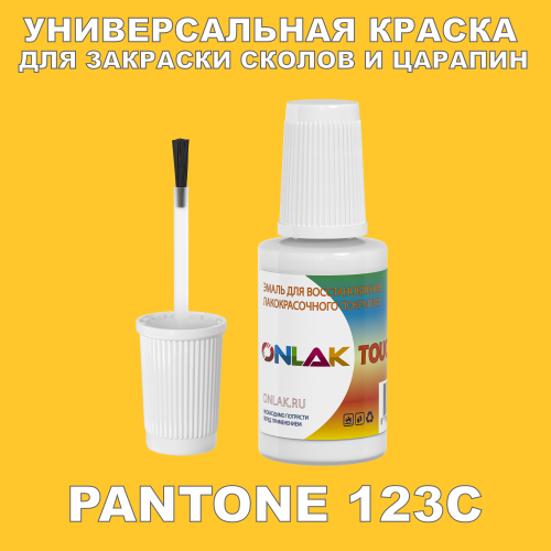PANTONE 123C   ,   