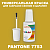 PANTONE 7753 C КРАСКА ДЛЯ СКОЛОВ, полуматовая, флакон 20мл с кисточкой
