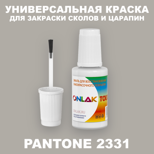 PANTONE 2331 C КРАСКА ДЛЯ СКОЛОВ, флакон с кисточкой