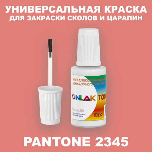 PANTONE 2345 C КРАСКА ДЛЯ СКОЛОВ, флакон с кисточкой