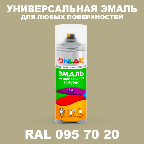 Аэрозольная краска, цвет RAL Design 957020, спрей 520мл