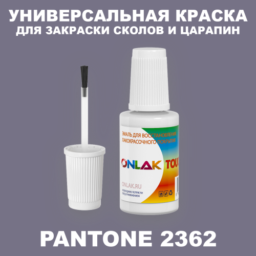 PANTONE 2362 C КРАСКА ДЛЯ СКОЛОВ, флакон с кисточкой