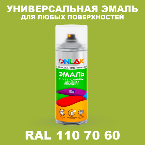 Аэрозольная краска, цвет RAL Design 1107060, спрей 520мл