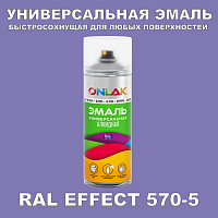 Аэрозольные краски ONLAK, цвет RAL Effect 570-5, спрей 400мл
