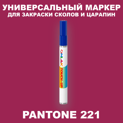 PANTONE 221 C МАРКЕР С КРАСКОЙ