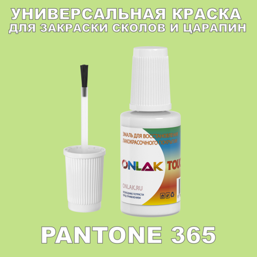 PANTONE 365 КРАСКА ДЛЯ СКОЛОВ, флакон с кисточкой
