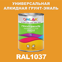 Антикоррозионная алкидная 1К грунт-эмаль ONLAK, цвет RAL1037
