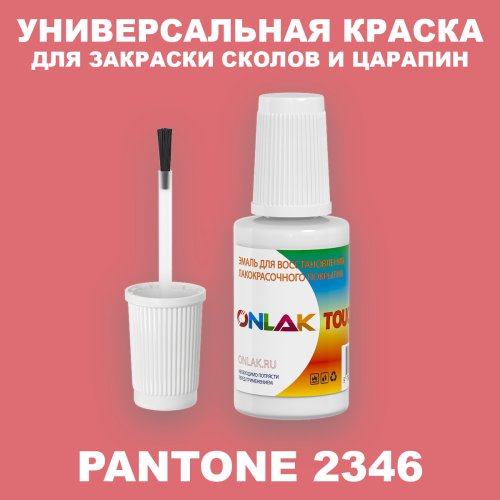 PANTONE 2346 C КРАСКА ДЛЯ СКОЛОВ, флакон с кисточкой