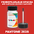 PANTONE 2035 C КРАСКА ДЛЯ СКОЛОВ, матовая, флакон 50мл с кисточкой
